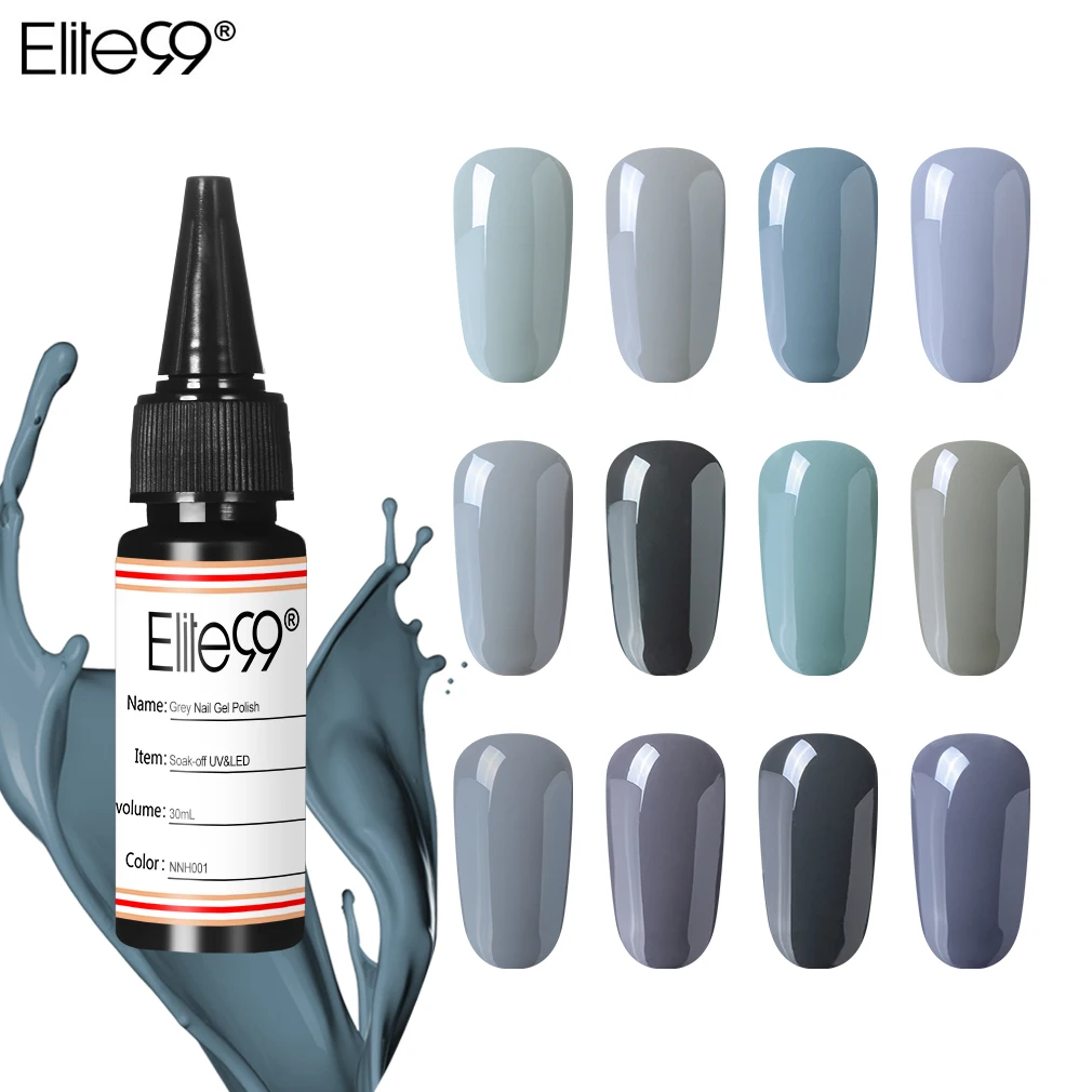 Elite99 30ml Gray Color UV Gel Nail Polish Soak Off Gel Lucky Nail Lacquer Varnish Semi Permanent Nail Polish Gel For Nail Art
Elite99 30ml Gray Color UV Gel Nail Polish Soak Off Gel Lucky Nail Lacquer Varnish Semi Permanent Nail Polish Gel For Nail Art