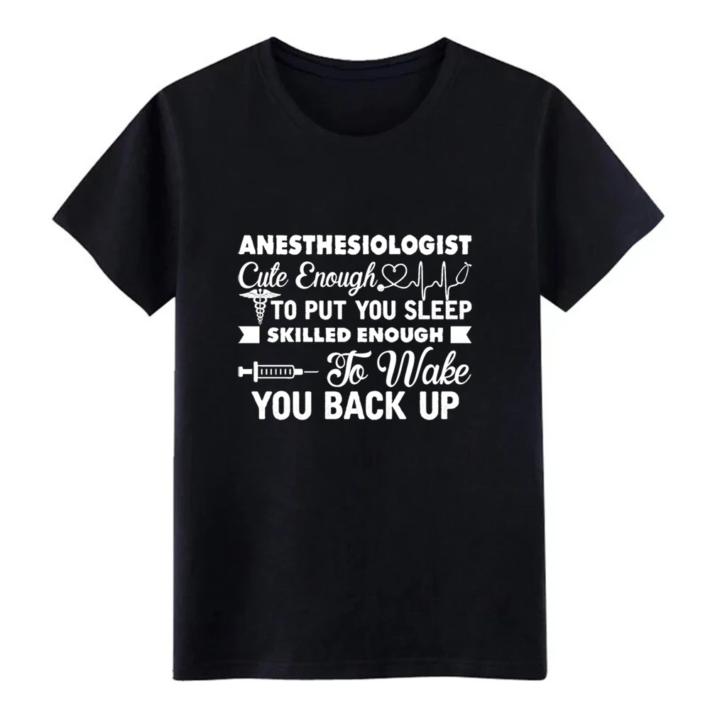 Фото Мужская футболка для анестезиолога дизайнерская из 100% хлопка S - купить