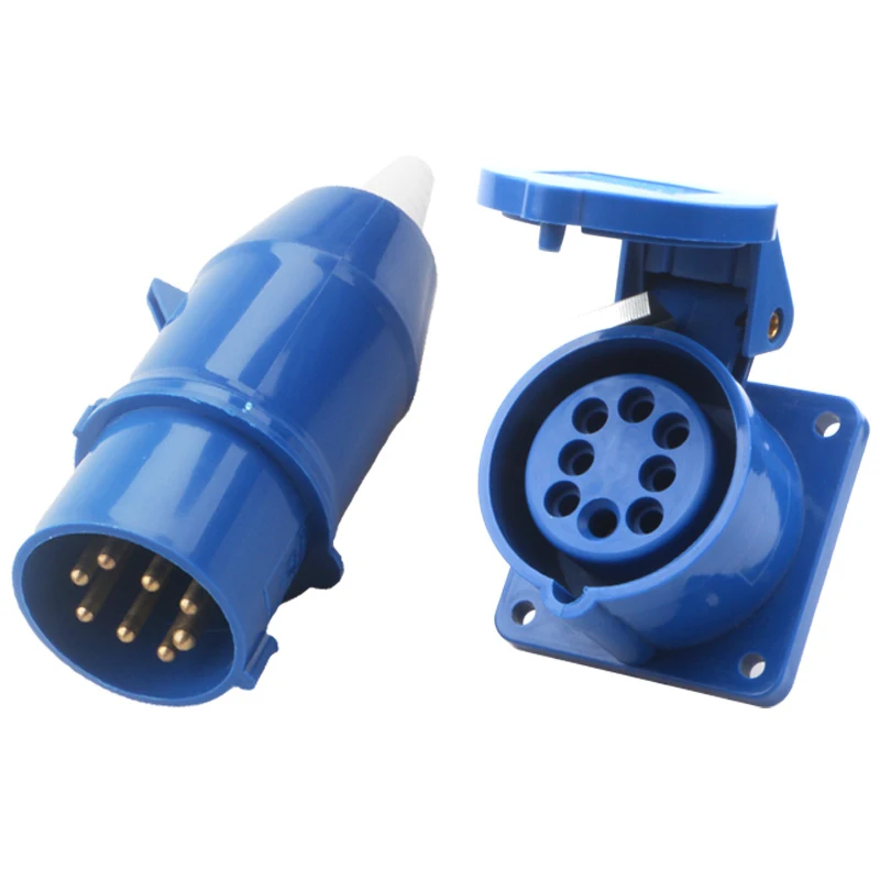 1Pair 16A Waterproof industrial Electric Basket Plug Male/Female Waterproof Impact Resistant For Industrial site Work Workshops
1Pair 16A Waterproof industrial Electric Basket Plug Male/Female Waterproof Impact Resistant For Industrial site Work Workshops
