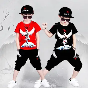 2 Pcs Boys Girls Hip hop style Clothing Set Cotton T shirts Harem Pants outfits Dancing Costumes for Big Children 8 10 12 14 Y
2 Pcs Boys Girls Hip hop style Clothing Set Cotton T shirts Harem Pants outfits Dancing Costumes for Big Children 8 10 12 14 Y