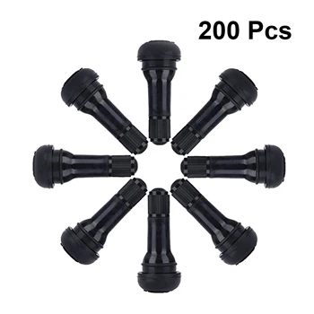 200pcs TR-413 Valve Replacement Rubber Durable Replacing Snap-In Black Universal Tire Caps Valve Stems Adapter For Car
200pcs TR-413 Valve Replacement Rubber Durable Replacing Snap-In Black Universal Tire Caps Valve Stems Adapter For Car