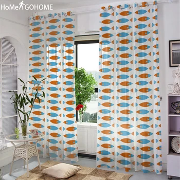 Bedroom Tulle Curtains Anime Fish Decoration Modern Living Room Tulle Curtains Cortinas Sheer Voile Kitchen Window Curtain Door
Bedroom Tulle Curtains Anime Fish Decoration Modern Living Room Tulle Curtains Cortinas Sheer Voile Kitchen Window Curtain Door