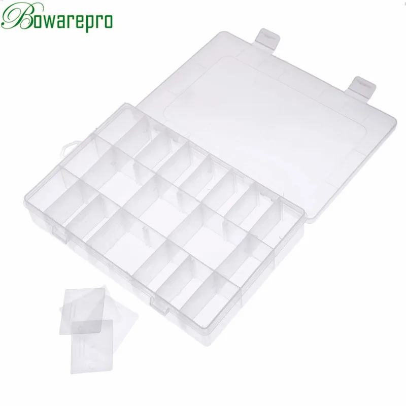 24 Grid Adjustable Plastic Jewellery Bead Organizer Storage Compartments Case Box Container 19.5x13x3.6cm High Quality Box
24 Grid Adjustable Plastic Jewellery Bead Organizer Storage Compartments Case Box Container 19.5x13x3.6cm High Quality Box