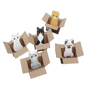 Affordable Funny Cat House Sticker Bookmark Mark Tab Memo Sticky Notes (Size: 4cm by 2.5cm)
Affordable Funny Cat House Sticker Bookmark Mark Tab Memo Sticky Notes (Size: 4cm by 2.5cm)