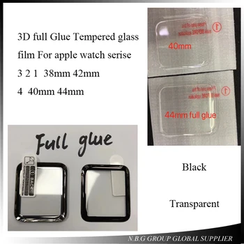 300pcs/lot 3D Curved Tempered Glass For Apple Watch 40mm 44mm Series 4 Full Glue Screen Protector For iWatch 42mm Series 3 2 1
300pcs/lot 3D Curved Tempered Glass For Apple Watch 40mm 44mm Series 4 Full Glue Screen Protector For iWatch 42mm Series 3 2 1