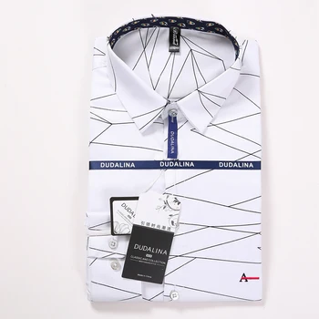 Dudalina Sergio k Camisa 2020 New Men Shirt Fashion Geometric Printing Male Casual Short Sleeve Shirt Plus Size Brand Men
Dudalina Sergio k Camisa 2020 New Men Shirt Fashion Geometric Printing Male Casual Short Sleeve Shirt Plus Size Brand Men