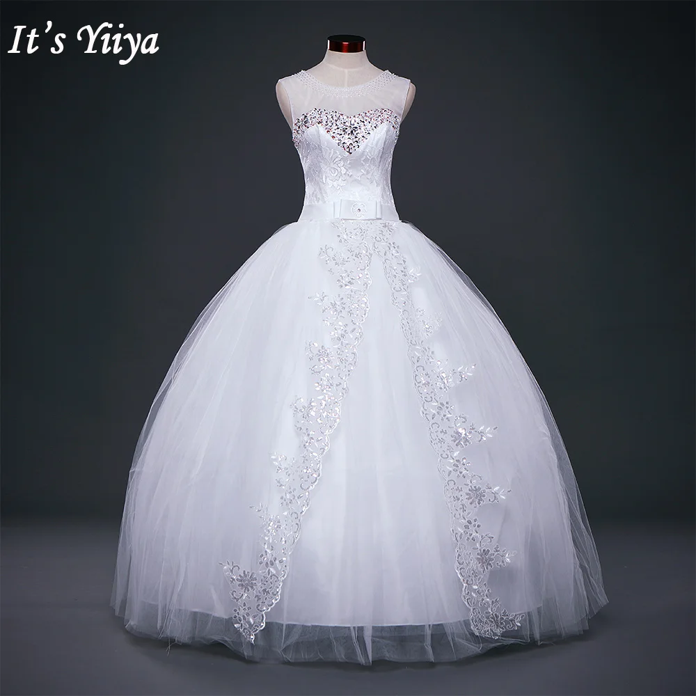 Free shipping 2017 new bridal white wedding dress princess wedding gown cheap romantic lace up bride Vestidos De Novia Y617
Free shipping 2017 new bridal white wedding dress princess wedding gown cheap romantic lace up bride Vestidos De Novia Y617