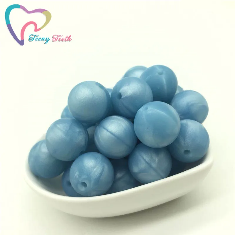 Teeny Teeth 10 PCS Metallic Solid Blue Food Grade Silicone Pacifier Clip Necklace Baby Care Teether Silicone 9-15 MM Round Beads Crib Toys 14-17 MM Hexagon Loose Beads
Teeny Teeth 10 PCS Metallic Solid Blue Food Grade Silicone Pacifier Clip Necklace Baby Care Teether Silicone 9-15 MM Round Beads Crib Toys 14-17 MM Hexagon Loose Beads
