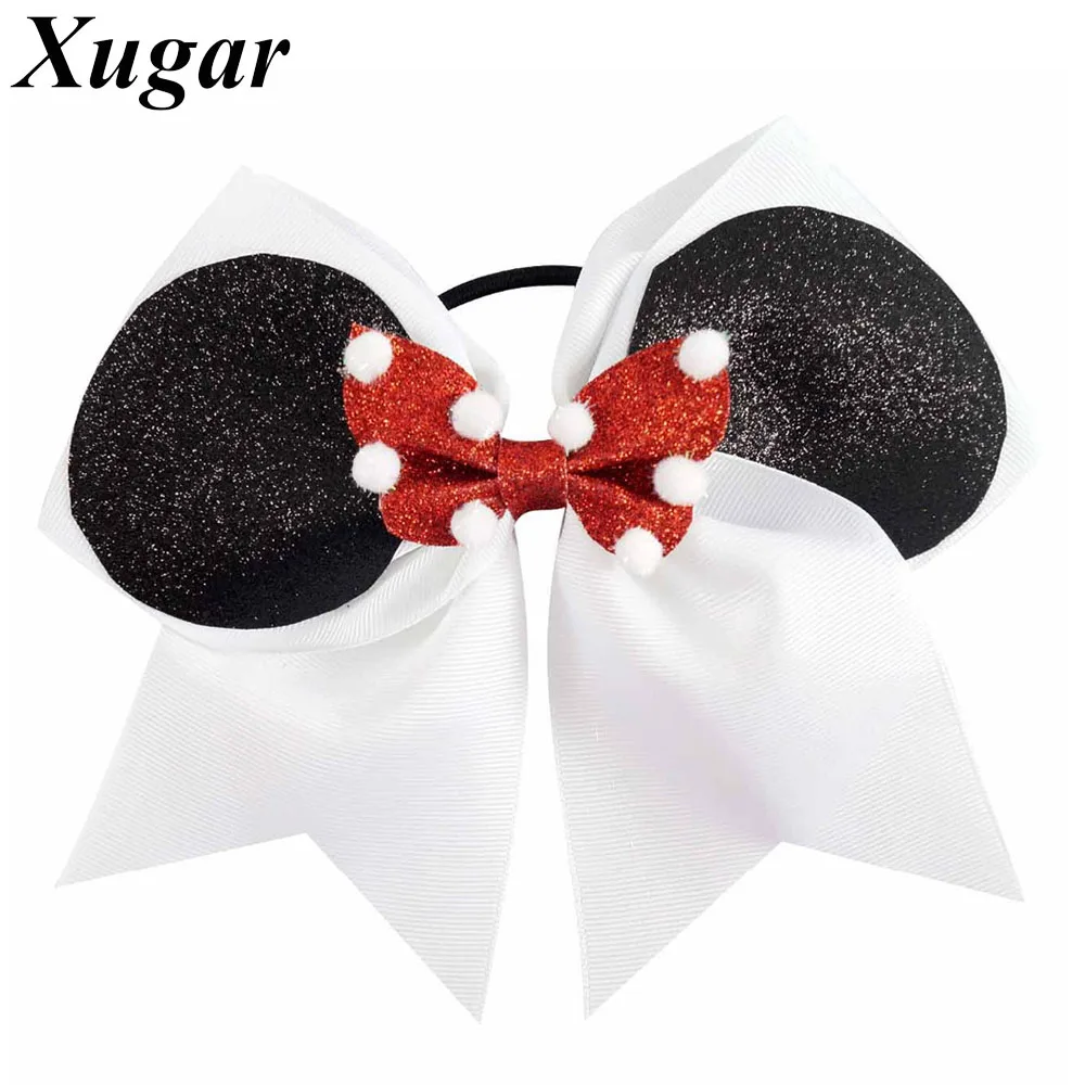 New Arrival 7" Large Cute Printed Ribbon Cheer Bow For Ponytail Girls Cheerleading Hair Bow Lovely Hair Accessories
New Arrival 7" Large Cute Printed Ribbon Cheer Bow For Ponytail Girls Cheerleading Hair Bow Lovely Hair Accessories