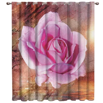 Vintage Pink Rose Window Curtains Dark Curtain Rod Kitchen Bedroom Kids Window Treatment Sets Curtains And Drapes Party Decor
Vintage Pink Rose Window Curtains Dark Curtain Rod Kitchen Bedroom Kids Window Treatment Sets Curtains And Drapes Party Decor