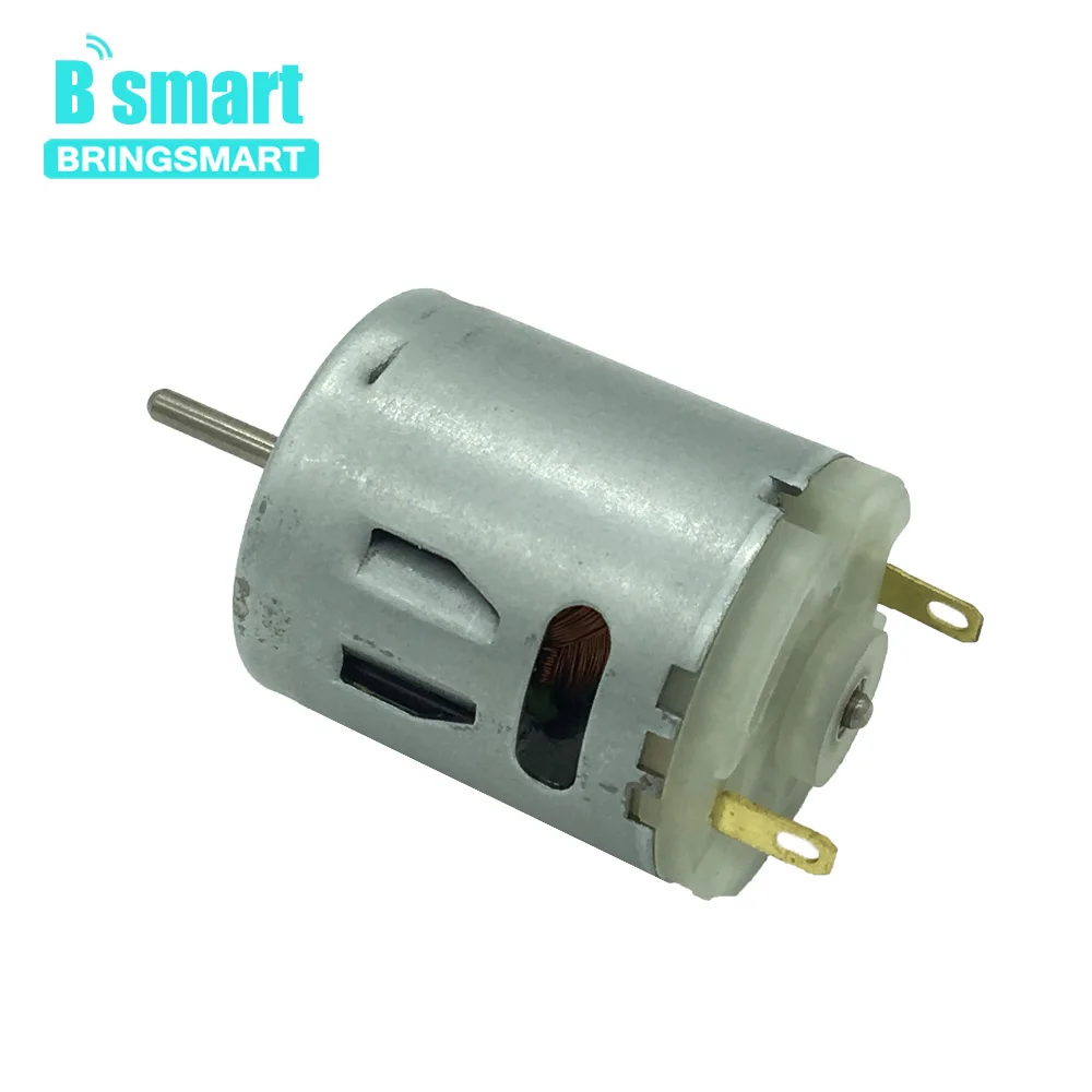 Bringsmart RS365 DC High Speed Motor 5000-19400r/min Mini Electric Motor 7.2V 12V 18V 24V for Hair Dryer DC Motor
Bringsmart RS365 DC High Speed Motor 5000-19400r/min Mini Electric Motor 7.2V 12V 18V 24V for Hair Dryer DC Motor