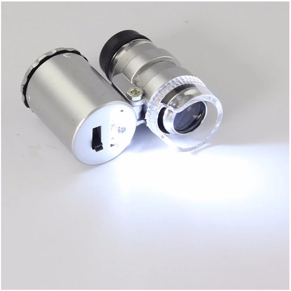 2017 New 60x Handheld Mini Pocket Microscope Loupe Jeweler Magnifier With LED Light
2017 New 60x Handheld Mini Pocket Microscope Loupe Jeweler Magnifier With LED Light