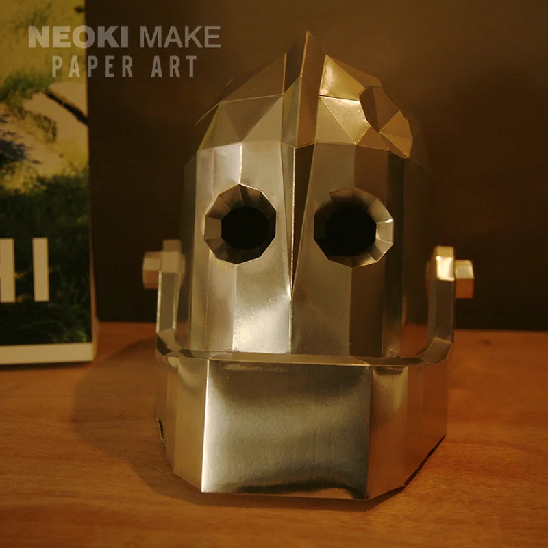 Creative Handwork robot Mask Paper Matrix Cosplay 3D DIY Mask Fancy Ball Party Man Women Children Fancy Best Halloween Gift
Creative Handwork robot Mask Paper Matrix Cosplay 3D DIY Mask Fancy Ball Party Man Women Children Fancy Best Halloween Gift