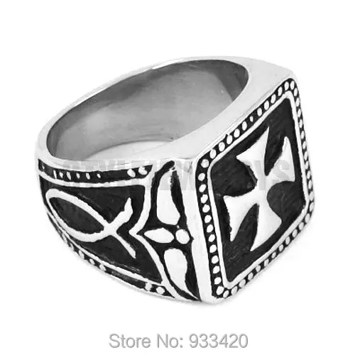 Free shipping! German Army Iron Cross Ring Stainless Steel Jewelry Trendy Cross Motor Biker Skull Men Ring SWR0304B
Free shipping! German Army Iron Cross Ring Stainless Steel Jewelry Trendy Cross Motor Biker Skull Men Ring SWR0304B