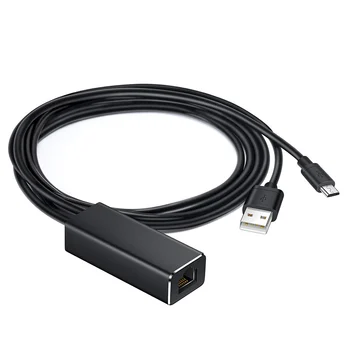 Elisona 100Mbps High Speed Micro Ethernet Adapter Network Card for Amazon Fire TV Stick Raspberry Pi Zeros Chromecast Audio
Elisona 100Mbps High Speed Micro Ethernet Adapter Network Card for Amazon Fire TV Stick Raspberry Pi Zeros Chromecast Audio