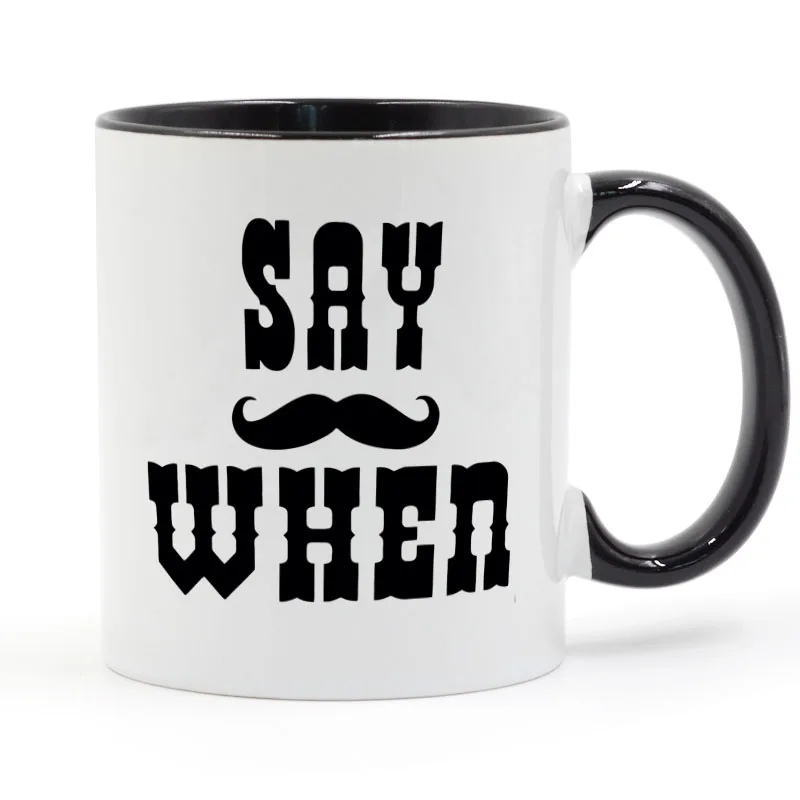 Say When Doc Holliday Coffee Mug Ceramic Cup Color Handle Colour Inside Gifts 11oz
Say When Doc Holliday Coffee Mug Ceramic Cup Color Handle Colour Inside Gifts 11oz
