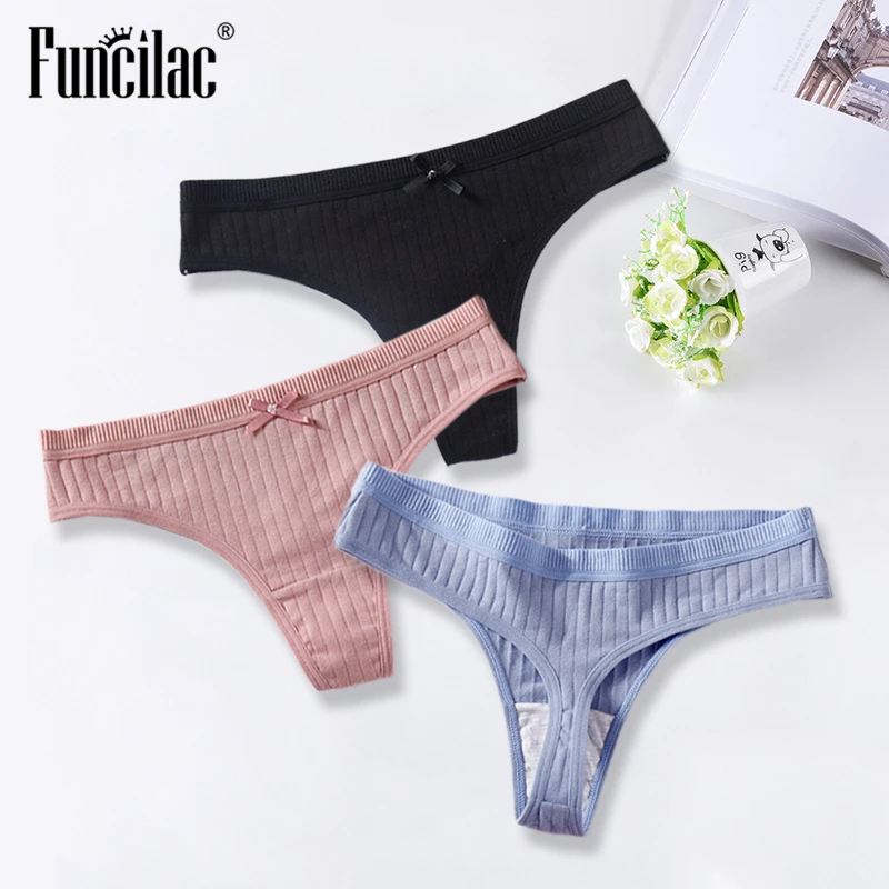Cotton G-String Sexy Panties for women Thong T-back String Women Underwear Ladies Briefs Everyday Solid Bow Low-Rise 3 pcs/
Cotton G-String Sexy Panties for women Thong T-back String Women Underwear Ladies Briefs Everyday Solid Bow Low-Rise 3 pcs/