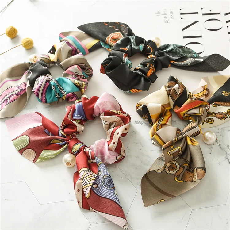 Korean Print Pearls Elastic Hair Bands for Women Girls Ponytail Holder Rubber Band Scrunchies Hair Ties Headband Accessories
Korean Print Pearls Elastic Hair Bands for Women Girls Ponytail Holder Rubber Band Scrunchies Hair Ties Headband Accessories