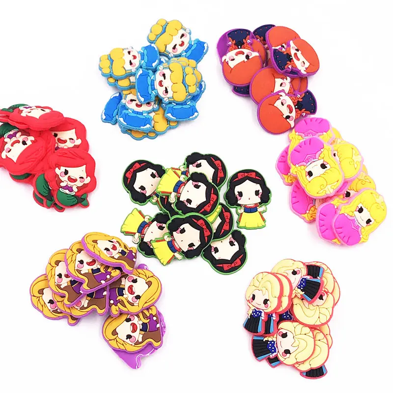 100Pcs Cute Cartoon Princess Elsa Anna PVC Decoration Accessories Flat Back DIY Phone Case Fit Bracelets,Shoe Charms Badge
100Pcs Cute Cartoon Princess Elsa Anna PVC Decoration Accessories Flat Back DIY Phone Case Fit Bracelets,Shoe Charms Badge
