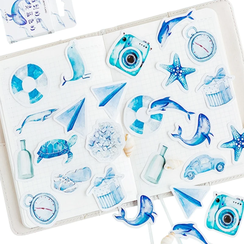 45pcs/box kawaii Blue whale Starfish Tortoise Paper Label Sealing Stickers Diary Adhesive Decorative DIY Stickers stationery
45pcs/box kawaii Blue whale Starfish Tortoise Paper Label Sealing Stickers Diary Adhesive Decorative DIY Stickers stationery