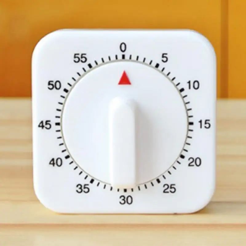 60 Minutes Kitchen Timer Count Down Alarm Reminder White Square Mechanical Timer for Kitchen Alarm Clock Cooking Tools
60 Minutes Kitchen Timer Count Down Alarm Reminder White Square Mechanical Timer for Kitchen Alarm Clock Cooking Tools