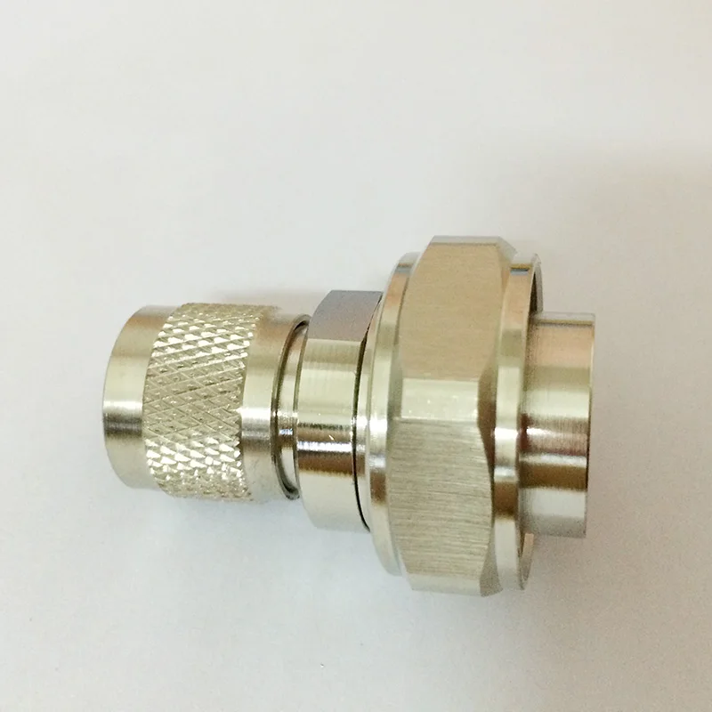 ALLISHOP N Type Male 7/16 Din Male Plug L29 Plug Male Adaptor to N male Plug RF Coax Connector Straight Adapter
ALLISHOP N Type Male 7/16 Din Male Plug L29 Plug Male Adaptor to N male Plug RF Coax Connector Straight Adapter