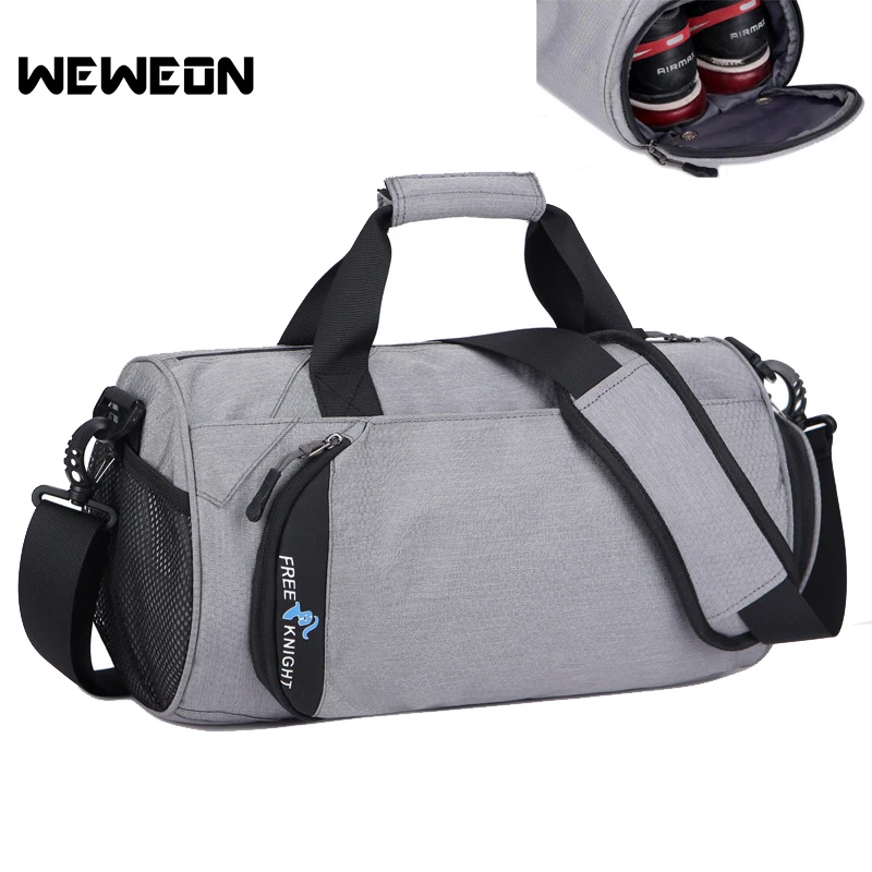 Hot Quality Gym Fitness Bags Men Waterproof Training Bag Oxford Travel Handbag Outdoor Sporting With Shoes Compartment Pocket
Hot Quality Gym Fitness Bags Men Waterproof Training Bag Oxford Travel Handbag Outdoor Sporting With Shoes Compartment Pocket