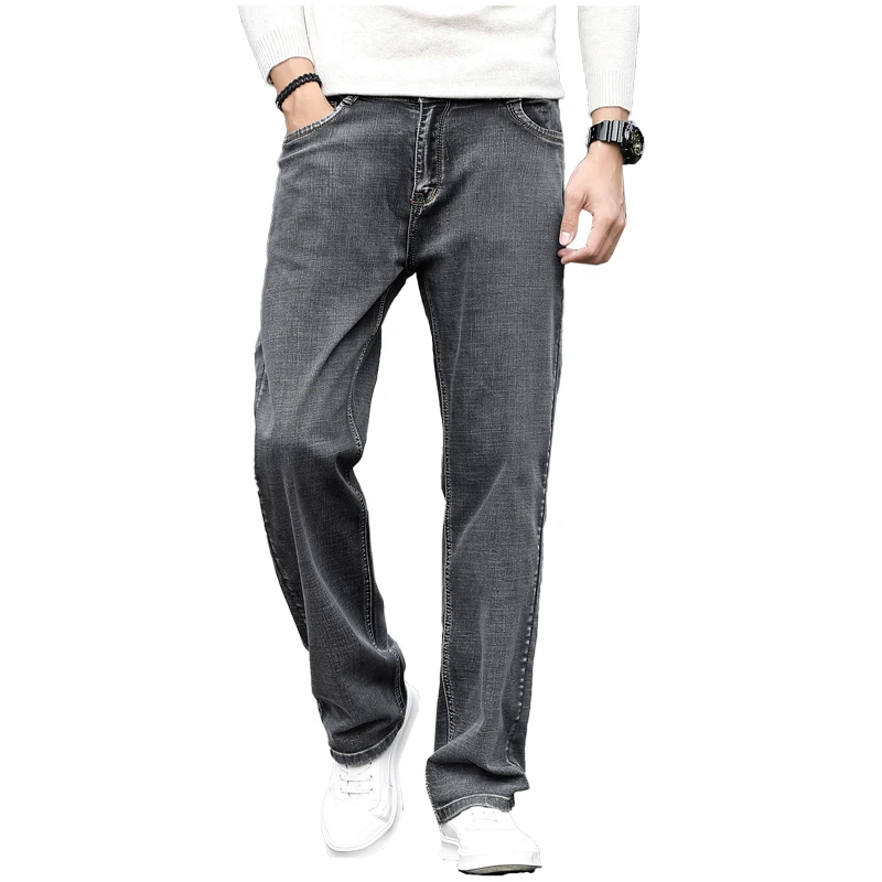 SULEE 2019 Autumn and Winter New Men's Loose Jeans Fashion Casual Stretch Straight Denim Trousers Male Plus Size 40 42 44
SULEE 2019 Autumn and Winter New Men's Loose Jeans Fashion Casual Stretch Straight Denim Trousers Male Plus Size 40 42 44