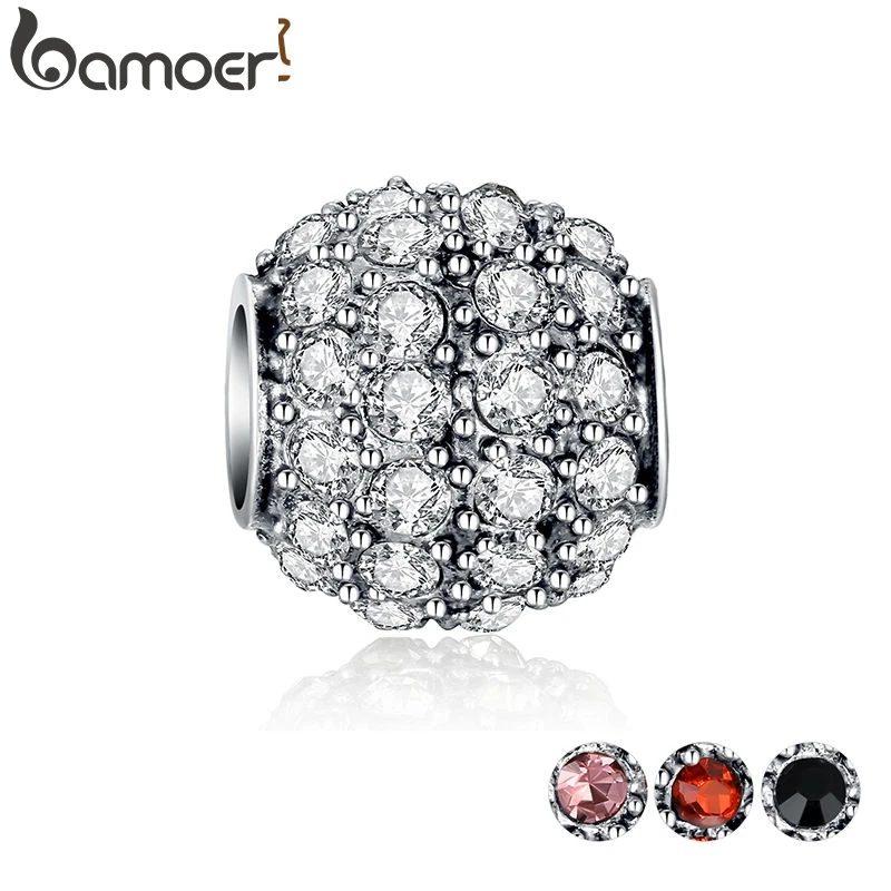 4 Colors Silver Color Sparkling Round Clear CZ Charm Fit Bracelet Necklace Original Charm Accessories PA5280
4 Colors Silver Color Sparkling Round Clear CZ Charm Fit Bracelet Necklace Original Charm Accessories PA5280