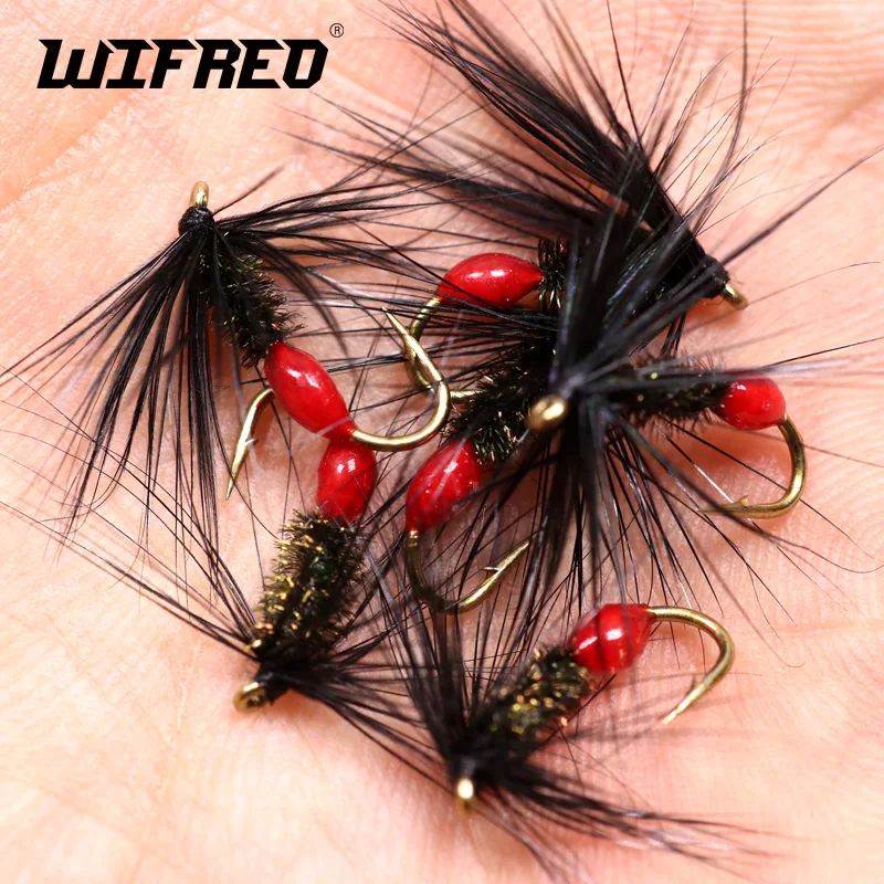 Wifreo 6PCS/Lot #12 Red Ant Trout Flies Fly Bass Pike Salmon Steelhead Trout Brown Hackle Red Butt Flying Ant Wet Fly
Wifreo 6PCS/Lot #12 Red Ant Trout Flies Fly Bass Pike Salmon Steelhead Trout Brown Hackle Red Butt Flying Ant Wet Fly