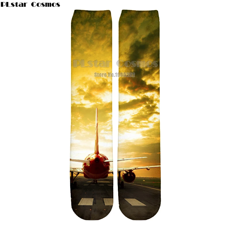 Plstar Cosmos new 3D socks Aircraft sky landscape 3D High Socks Men Women high quality drop shipping
Plstar Cosmos new 3D socks Aircraft sky landscape 3D High Socks Men Women high quality drop shipping