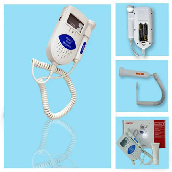 3MHz Blue Sonoline-A Portable Baby Heartbeat Monitor Prenatal Fetal Doppler Without Display Screen
3MHz Blue Sonoline-A Portable Baby Heartbeat Monitor Prenatal Fetal Doppler Without Display Screen