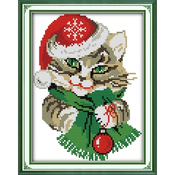 Everlasting love Christmas Ecological cotton Chinese cross stitch kits counted stamped 14CT and 11 CT new year sales promotion 
Everlasting love Christmas Ecological cotton Chinese cross stitch kits counted stamped 14CT and 11 CT new year sales promotion