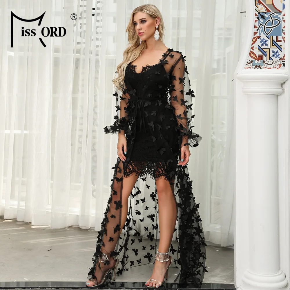Missord 2019 Women Summer Sexy Multi Sequin Female Long Sleeve Dress Maxi Beachwear Butterfly Embroidery Dress FT20061
Missord 2019 Women Summer Sexy Multi Sequin Female Long Sleeve Dress Maxi Beachwear Butterfly Embroidery Dress FT20061