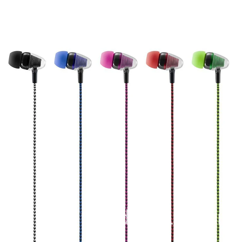 Active Noise Cancel Stereo Bass Cancelling Wiring Subwoofer Headphone In-ear Braided Cord Wire Earplugs for Xiaomi IPhone PC
Active Noise Cancel Stereo Bass Cancelling Wiring Subwoofer Headphone In-ear Braided Cord Wire Earplugs for Xiaomi IPhone PC