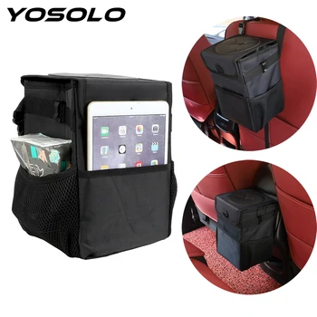 YOSOLO Large Compacity Creative Folding Storage Box Car Trash Can Black Car Back Storage Bag Waterproof Interior Accessories
YOSOLO Large Compacity Creative Folding Storage Box Car Trash Can Black Car Back Storage Bag Waterproof Interior Accessories