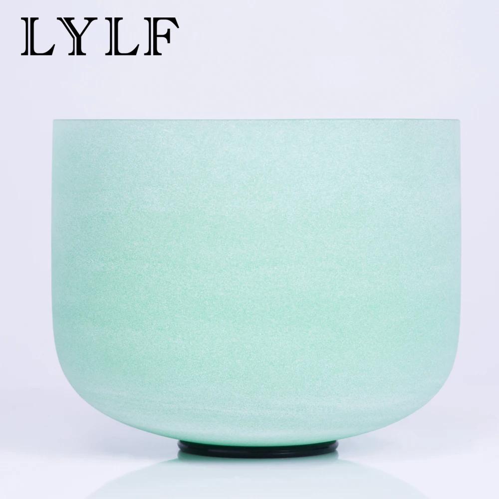 Frosted F Note Heart Chakra Green Color Color inside Quartz Crystal Singing Bowl 8 inch
Frosted F Note Heart Chakra Green Color Color inside Quartz Crystal Singing Bowl 8 inch