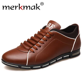 Merkmak Big Size 38-48 Oxford Men's Shoes Fashion Casual British Style Autumn Winter Outdoor Leather Lace Up Footwear Drop Ship
Merkmak Big Size 38-48 Oxford Men's Shoes Fashion Casual British Style Autumn Winter Outdoor Leather Lace Up Footwear Drop Ship