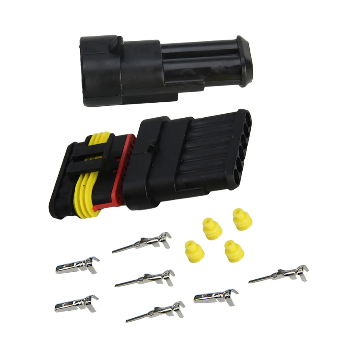 Flame Retardancy 1P 2P 3P 4P 5P 6P Way Sealed Waterproof Automotive Wire Connector Plug Car Motorcycle HID Auto Connector
Flame Retardancy 1P 2P 3P 4P 5P 6P Way Sealed Waterproof Automotive Wire Connector Plug Car Motorcycle HID Auto Connector