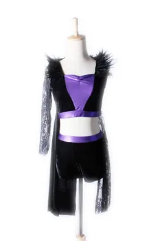 New Style Latin Dance Costume Dance Dress For Girls Kids Long pants with long sleeves Competition Dresses Black Lace
New Style Latin Dance Costume Dance Dress For Girls Kids Long pants with long sleeves Competition Dresses Black Lace