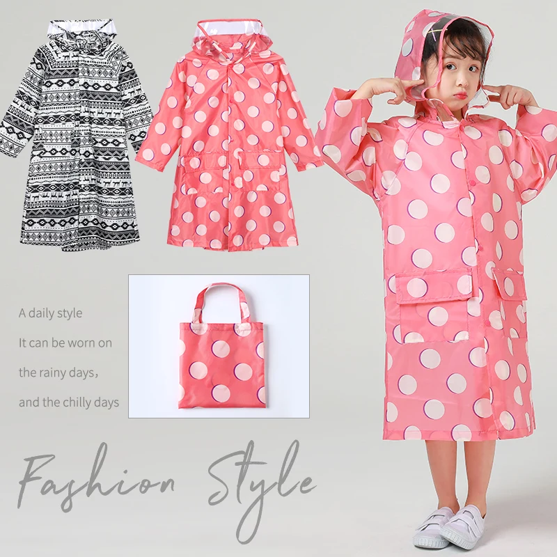 Fashion children's raincoat cute raincoat backpack walking student kindergarten schoolbag easy men and women cap eaves
Fashion children's raincoat cute raincoat backpack walking student kindergarten schoolbag easy men and women cap eaves