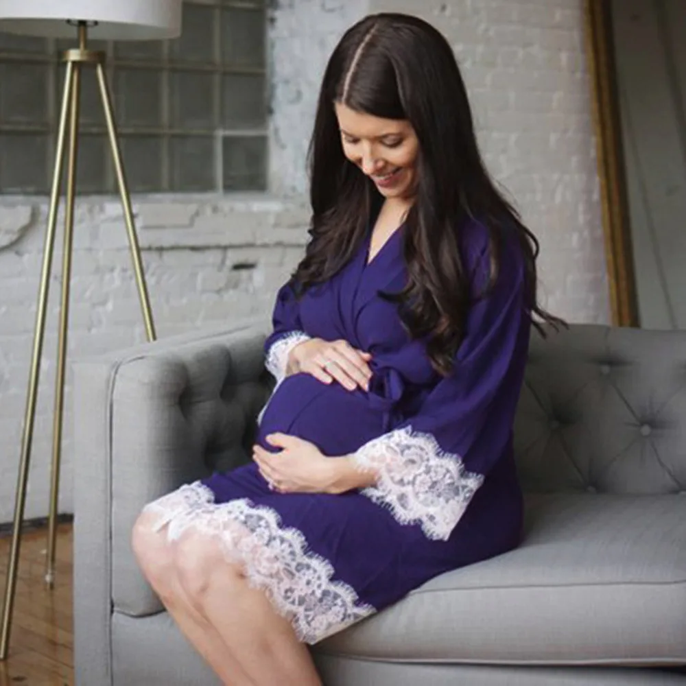 Maternity Dress clothes for pregnant women Nursing Nightgown Breastfeeding Nightshirt Lace Sleepwear dropshipping ship from US
Maternity Dress clothes for pregnant women Nursing Nightgown Breastfeeding Nightshirt Lace Sleepwear dropshipping ship from US