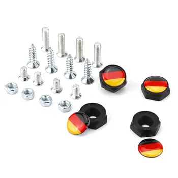Thread License Plate Frame Bolts Screws For Germany Flag Logo For Fiat Punto Audi A6 C6 Kia Rio 3 Volkswagen Polo Alfa Romeo 159
Thread License Plate Frame Bolts Screws For Germany Flag Logo For Fiat Punto Audi A6 C6 Kia Rio 3 Volkswagen Polo Alfa Romeo 159