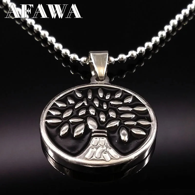 2019 New Fashion Stainless Steel Tree Of Life Neckless Women Jewelry Black Enamel Necklaces & Pendants Jewelry Gift N72228
2019 New Fashion Stainless Steel Tree Of Life Neckless Women Jewelry Black Enamel Necklaces & Pendants Jewelry Gift N72228