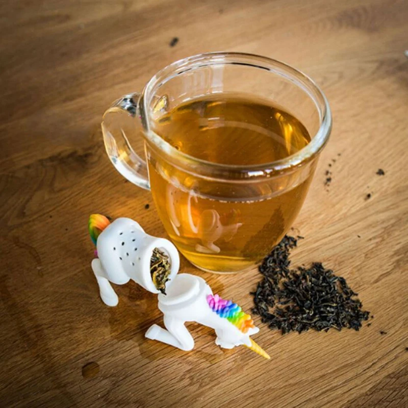 1PC Creative Unicorn Shape Tea Strainer Silicone Tea Infuser Loose Tea Bag Leaf Strainer Herbal Spice Filter Diffuser 997218
1PC Creative Unicorn Shape Tea Strainer Silicone Tea Infuser Loose Tea Bag Leaf Strainer Herbal Spice Filter Diffuser 997218
