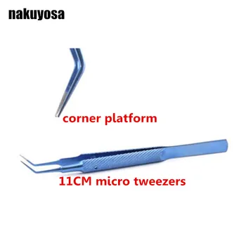 Titanium microsurgical ophthalmology instruments 11cm microscopic tweezers corner platform tweezers forceps experimental tool
Titanium microsurgical ophthalmology instruments 11cm microscopic tweezers corner platform tweezers forceps experimental tool