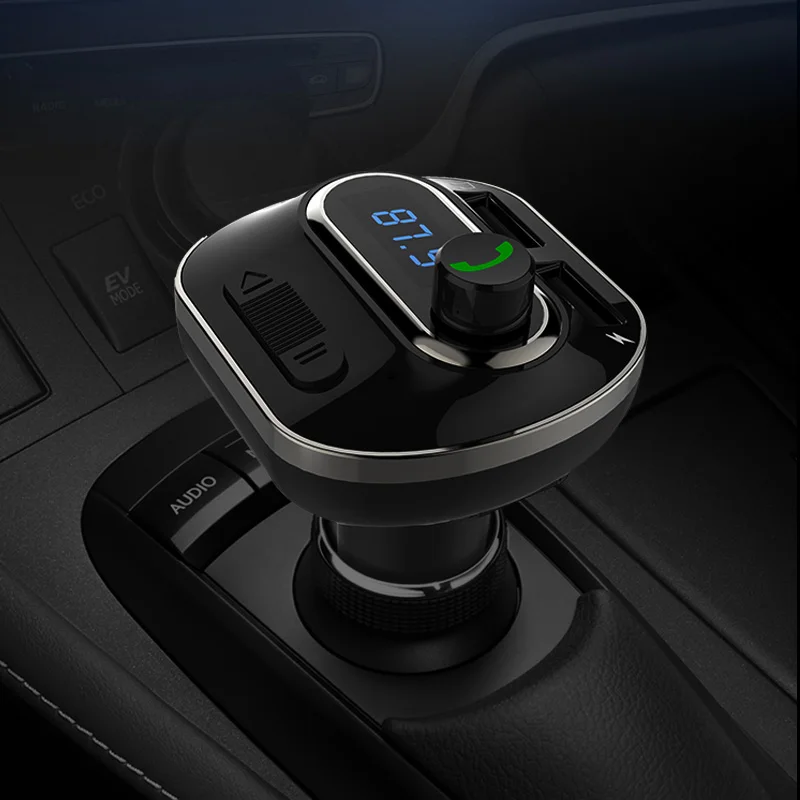 CDEN FM transmitter car Bluetooth MP3 music U disk player AUX audio lossless output hands-free car kit USB car charger
CDEN FM transmitter car Bluetooth MP3 music U disk player AUX audio lossless output hands-free car kit USB car charger