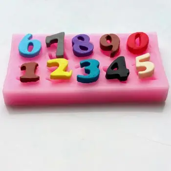 Numbers soap Silicone molds Shape Chocolate Candy Non-stick Fondant cake decoration Candle Bake Mold 50-107
Numbers soap Silicone molds Shape Chocolate Candy Non-stick Fondant cake decoration Candle Bake Mold 50-107