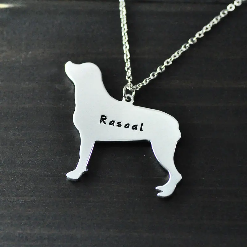 Rottweiler necklace alloy hand cut dog pendant creature necklace a good gift beautiful charm
Rottweiler necklace alloy hand cut dog pendant creature necklace a good gift beautiful charm