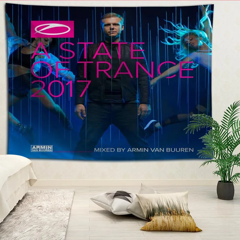 Armin Van Buuren Tapestries For Living Room Bedroom Hanging Wall Tapestry Retro Home Decor Yoga Beach Mat Custom logo
Armin Van Buuren Tapestries For Living Room Bedroom Hanging Wall Tapestry Retro Home Decor Yoga Beach Mat Custom logo